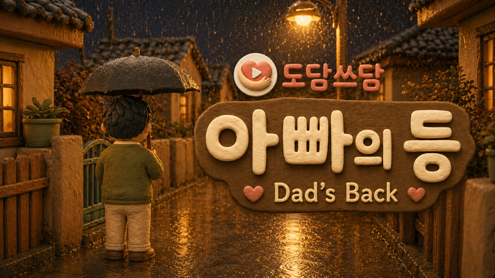 아빠의 등